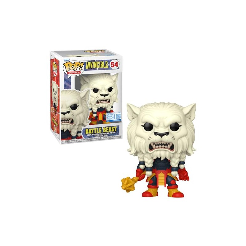 Funko Pop! Comics: Invincible - Battle Beast (Special Edition) #54