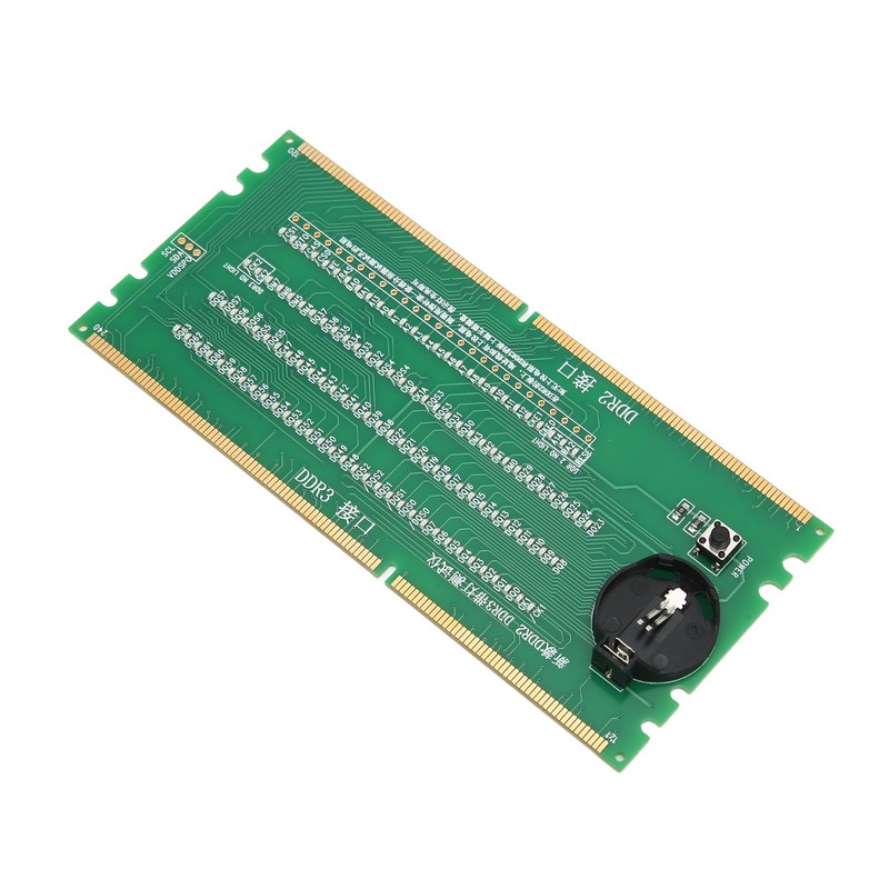 Computer Memory Tester DDR2 DDR3 2 in 1 PCB Material