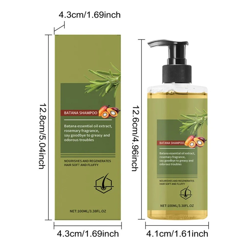Champú Anticaspa Rosemary Batana Oil Control 100 Ml