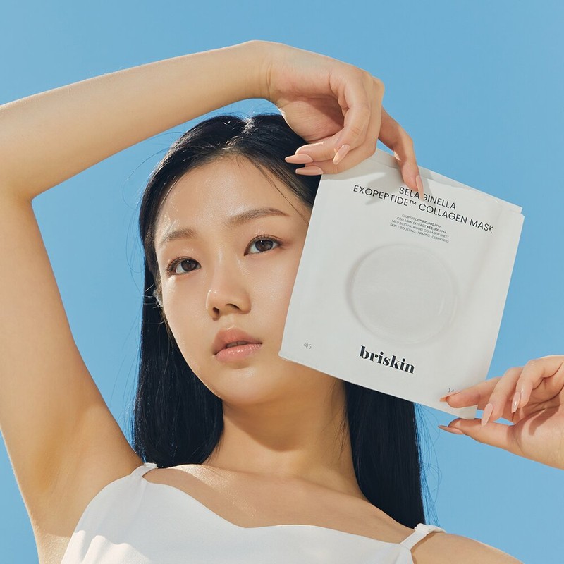 briskin Selaginella Exopeptide Collagen Mask Sheet 1P - briskin Selaginella