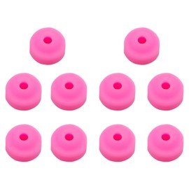 Miaija 10 Pieces Nail Drill Bits Caps Nail Grinding Cuticle Drill Bit Nail Sanding Cap Professional Nail Art Tools for Nail Drill Bits Dust Cover