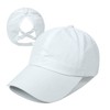 DOOVID Women Baseball Cap Criss Cross Ponytail Baseball Cap Mesh