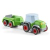 KiLaLa Haba Kullerbü Tractor with Trailer and Wooden Ball Frog