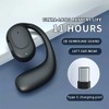 Aswalling Wireless Headphones Bluetooth Headset with Microphone Bone Conduction Handsfree