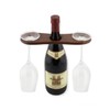 FRESCORR - Wine Bottle & Glass Holder | Handmade Antique