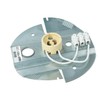 Licht-Erlebnisse Surface-Mounted Spotlight GU10 Ceiling Light, Surface-Mounted Spotlight, Black, Diameter