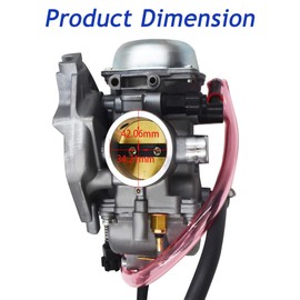 Silscvtt Carburetor Carb Replacement for Kawasaki Prairie 360 KVF360A 4x4 KVF360B KVF360C 4x4 2003-2007