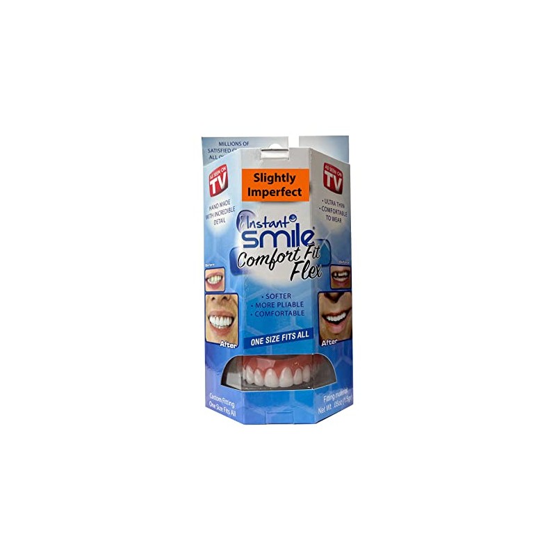 Instant Smile Comfort Fit Flex-Slightly Imperfect Available in Natural White