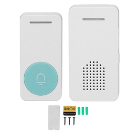 Wireless Doorbell 5 Level Volume 200 Meter Long Range Home Wireless Doorbell Kit  AC100‑240V