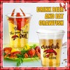 Havawish 48 Pcs Crawfish Plastic Cups Bulk 12 oz Crawfish