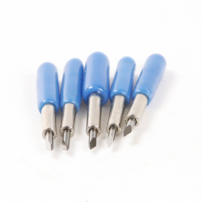 15pcs 30/45/60 Degree Roland Vinyl Cutter Cutting Plotter Blade Lettering