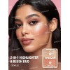 Sheglam Glam 101 Dúo Híbrido Iluminador Rubor - Seville