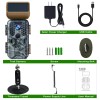 Campark Solar 30MP Game Trail Deer Camera 4K WiFi Bluetooth