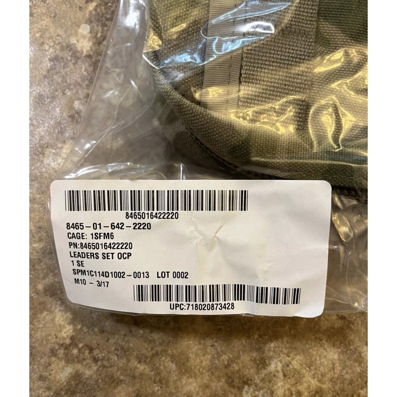 Patriot Industries USGI Molle II Leaders Pocket Admin Pouch Set