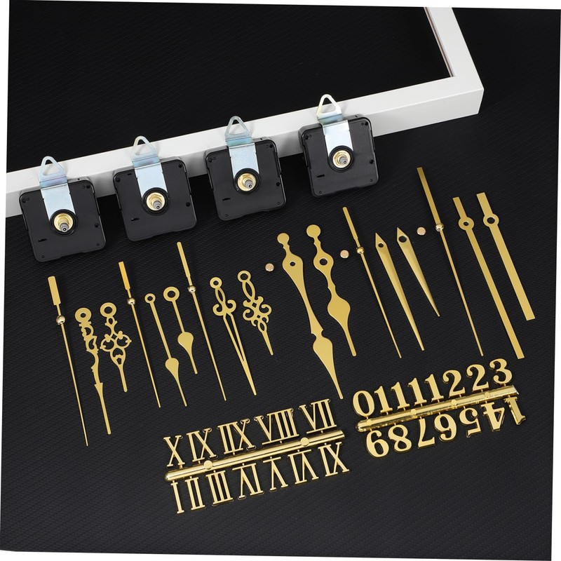 Operitacx 1 Set Quartz Clock Mechanism Kit with Numbers and