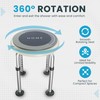 Swivel Shower Stool - New & Improved 360 Degree Rotating
