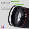 PRO TANLE 82mm Black Diffusion 1/8 Filter Black Mist Cinematic