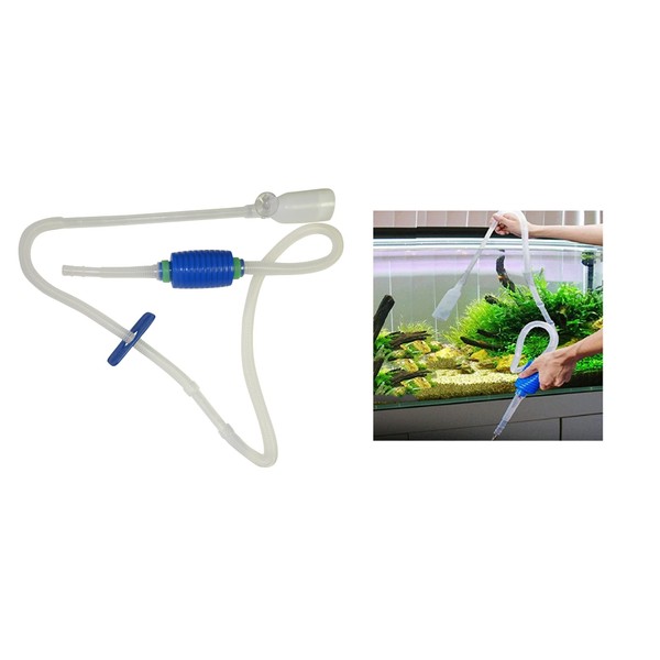 DINY Home & Style Aquarium Cleaner Siphon Pump Fish Tank