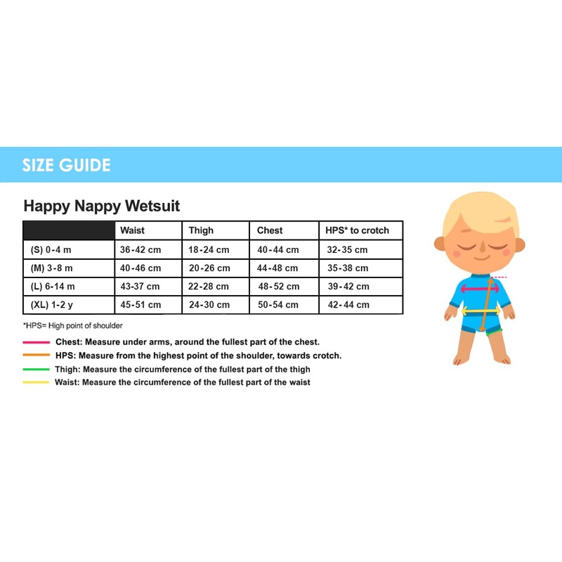 Splash About Happy Nappy Wetsuit Little Ducks 12-24 Months