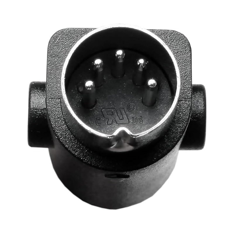 Dlfeue 2 Button 5 Pin Prong Remote Hand Control Handset