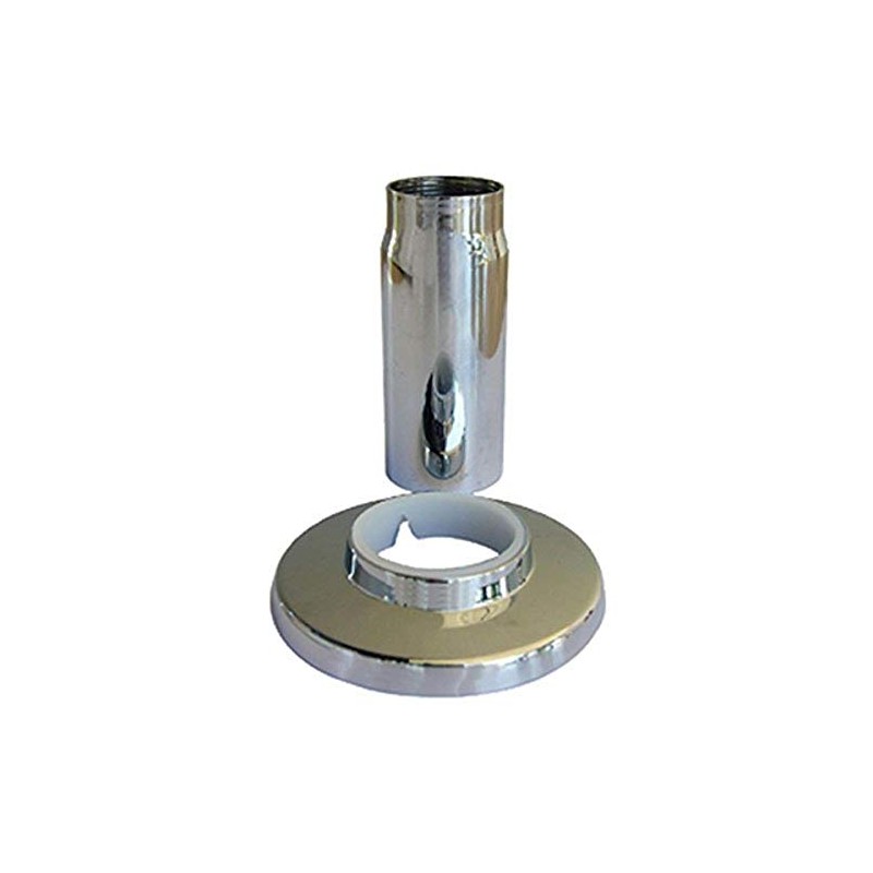 LASCO 03-1645 Chrome Plated Tub and Shower Tube and Flange