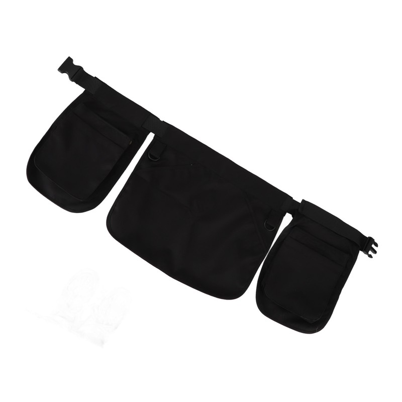 Waist Belt Bag Adjustable Large Capacity Multi Pocket Multifunctional Apron