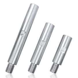 Mesee Angle Grinder Extension, M14 Rotation Polisher Extension Shaft, M14 Thread Extension for Polishing Machine, for Car Polishers, Polishing Pads, Car Care Accessories, 75 mm, 100 mm, 140 mm, Pack