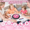 Resflycheng Word Game Family Board Game with Digital Display Timer,