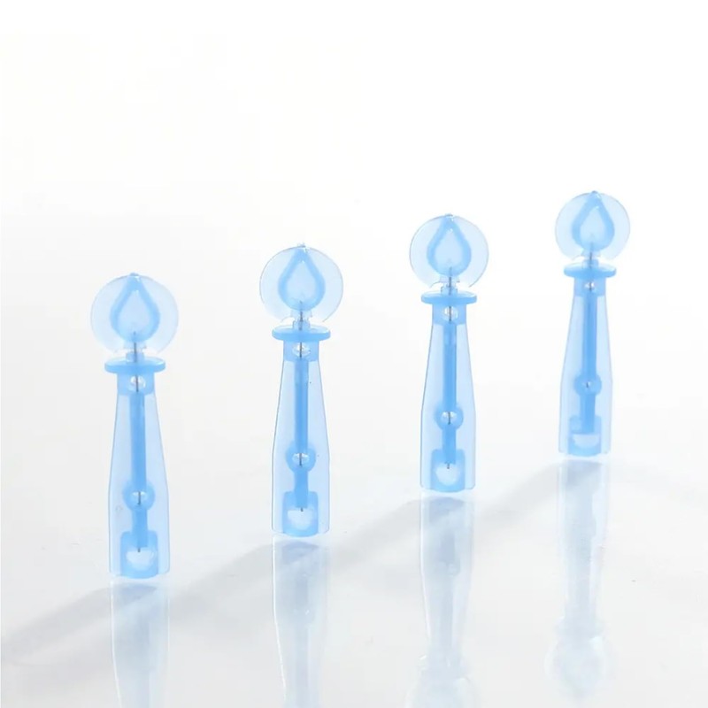50 PCS Disposable Pimple Needles with Dot Acne Stickers, Blackhead
