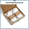 Snocks Unisex Trainer Socks Ankle Kids, 3 x white +
