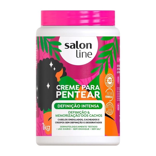Linha Tratamento (Creme Para Pentear) Salon Line - Definicao Intensa