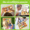Heibago Laberinto Magnético de Madera Montessori para Niños 3 Años