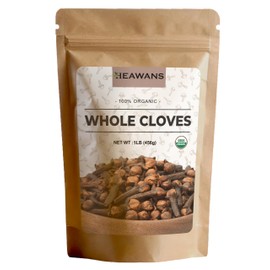 Heawans Heawans Organic premium Grade Whole Cloves 1 LB |16 oz (456g) (16 oz)