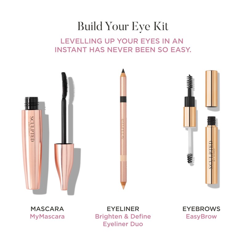 EasyBrow Clear from Sculpted by Aimee - Travel-Friendly, Double-Ended, Vegan