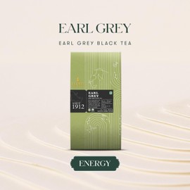 Luxmi Estates Garo Hills Earl Grey Tea 25 Tea Bags (50g) Pack | Certified Organic Black Tea