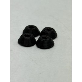 Olivetti Replacement Foot Mounts (Set of 4 Feet) for Olivetti Lettera 22 Typewriters