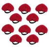 10pcs Wrist Pin Cushion Soft Elastic Heart Shaped Wearable Needle
