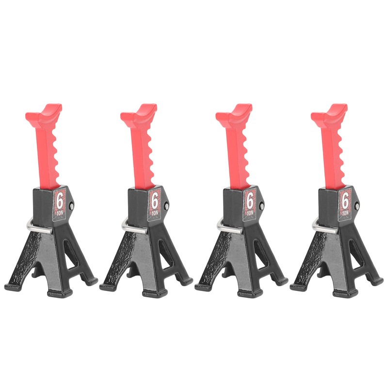 4PCS Mini Jack Stand Adjustable Aluminum Alloy Scale Jack Stand