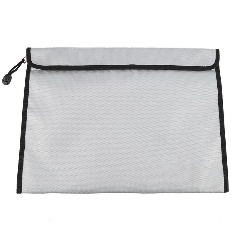 38*28CM Fireproof Waterproof Document Bag File Envolope Safe Storage with