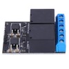 DC 12V 2-Channel Relay Module, Bistable Self-Locking Low Pulse Trigger