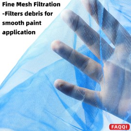 Paint Strainer Bags for 5 Gallon Buckets- 15 Pack - Fine Mesh Filter for Paint, Varnish, and Stains