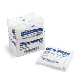 MediChoice All-Purpose Sponge, Non-Woven, Sterile, Hypoallergenic, 4x4 Inch, White, 1314SPNG4005 (Case of 160)