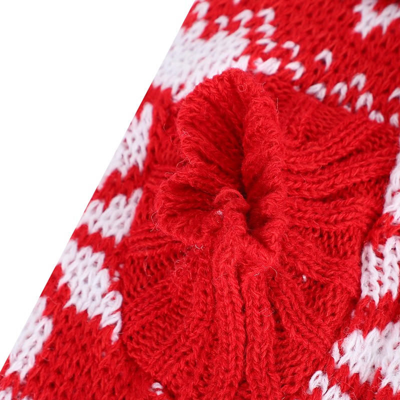Lovely Snowflake Pet Clothing Winter Christmas Sweater Warm Clothes for