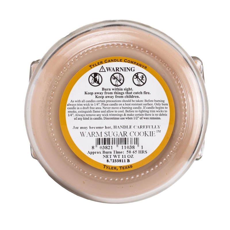 Tyler Candle Company Co Warm Sugar Cookie 11Oz Candle (11