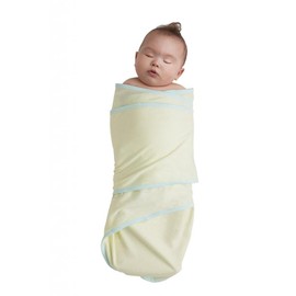 Miracle Blanket Baby Sleep Wearable Swaddle Wrap for Newborn Infant Boy or Girl 0-3 Months, Pink