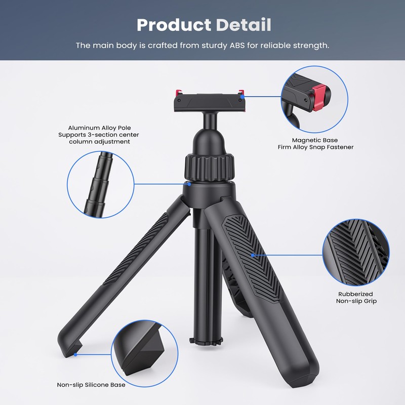 Walking Way 40cm/15.75" Selfie Stick Tripod for DJI Osmo Action