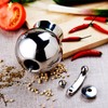 Pepper Grinder with Long Crank 304 Stainless Steel Round Hand