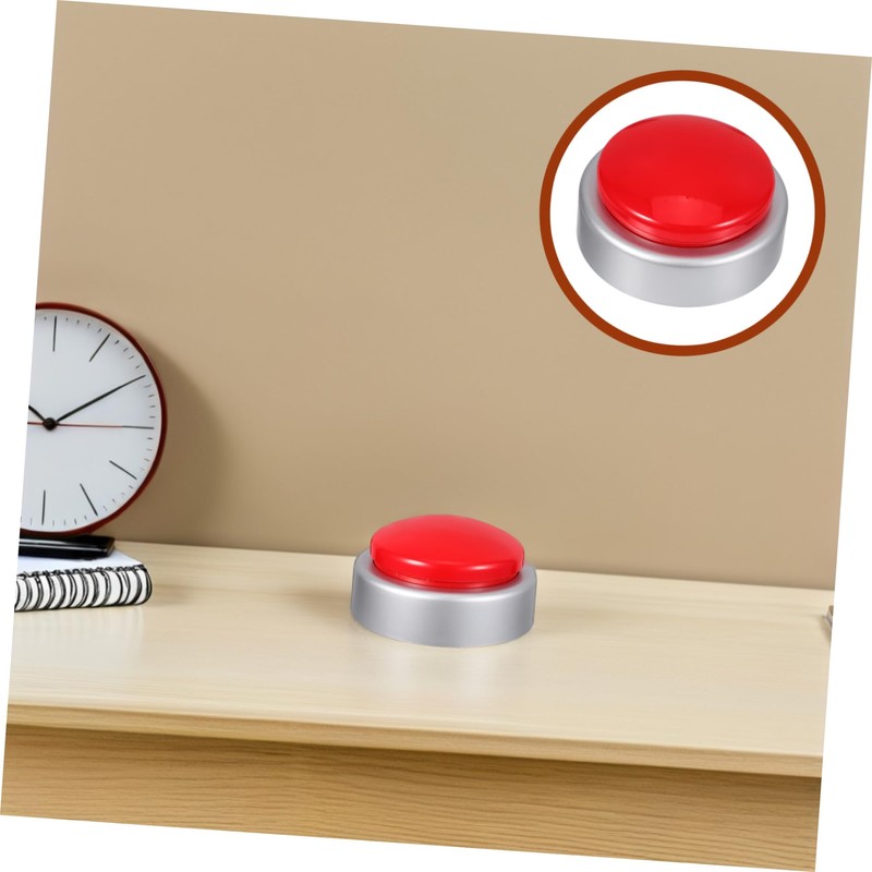 ULTECHNOVO Talking Clock for Blind Talking Button Alarm Clock with