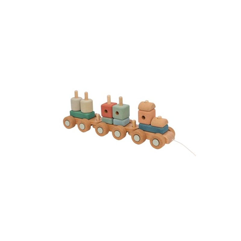 Korko Chugtastic Adventures Pull Train Sustainable Fun for Small Train
