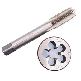 HUAZHICHUN 1PC M14×2.0mm Tap and Die Set,Metric HSS Tap and Die Set Right Hand Tap